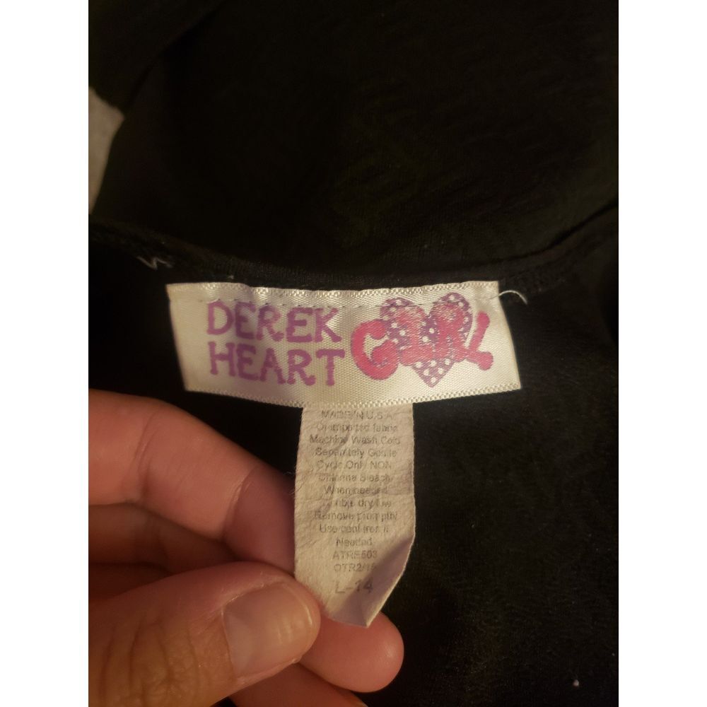 Y2K Black Crop Top - Picture 5 of 5